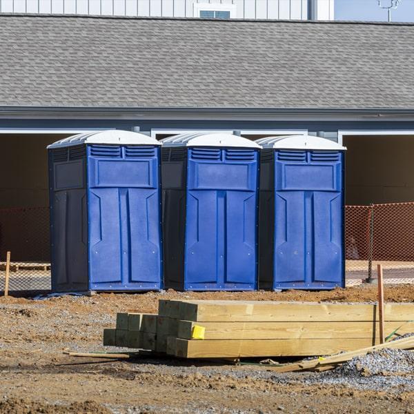 additional features that can be added to a work site portable toilet include hand sanitizer dispensers, handwashing stations, and mirrors